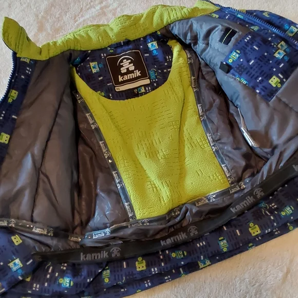 🌺 Like New Boys Kamik Insulated Snow/Ski Jacket